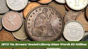 1873 ‘No Arrows’ Seated Liberty Dime Sells for $2 Million at Auction