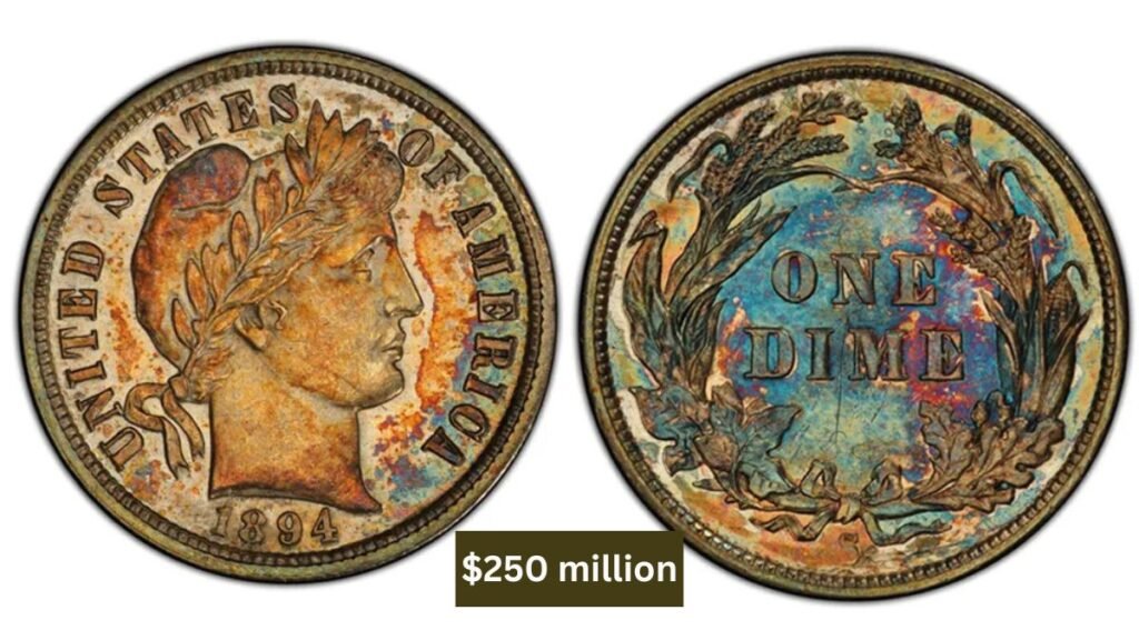 1894-S Barber Dime 1