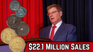 $22.1 Million Sales: Bruce Sherman Collection Part II & Massive Justh & Hunter Gold Ingot Top Heritage CSNS US Coins Auction