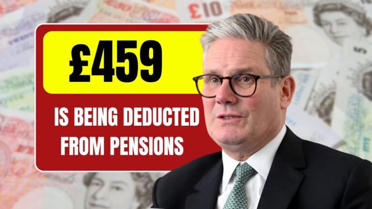 £459 Is Being Deducted from Pensions – Crucial Update Every Retiree Must Know!