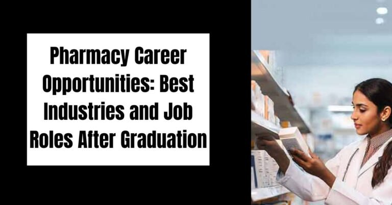 Pharmacy Career Opportunities Best Industries and Job Roles After Graduation