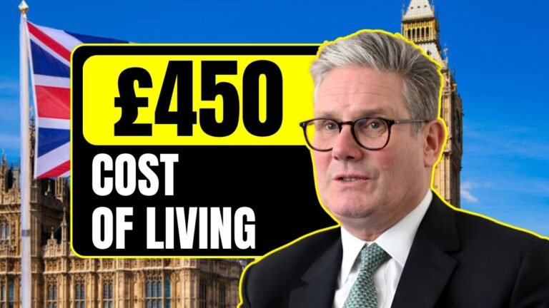 UK Confirms £450 Cost of Living