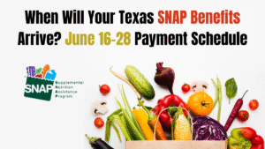 When Will Your Texas SNAP Benefits Arrive? June 16–28 Payment Schedule